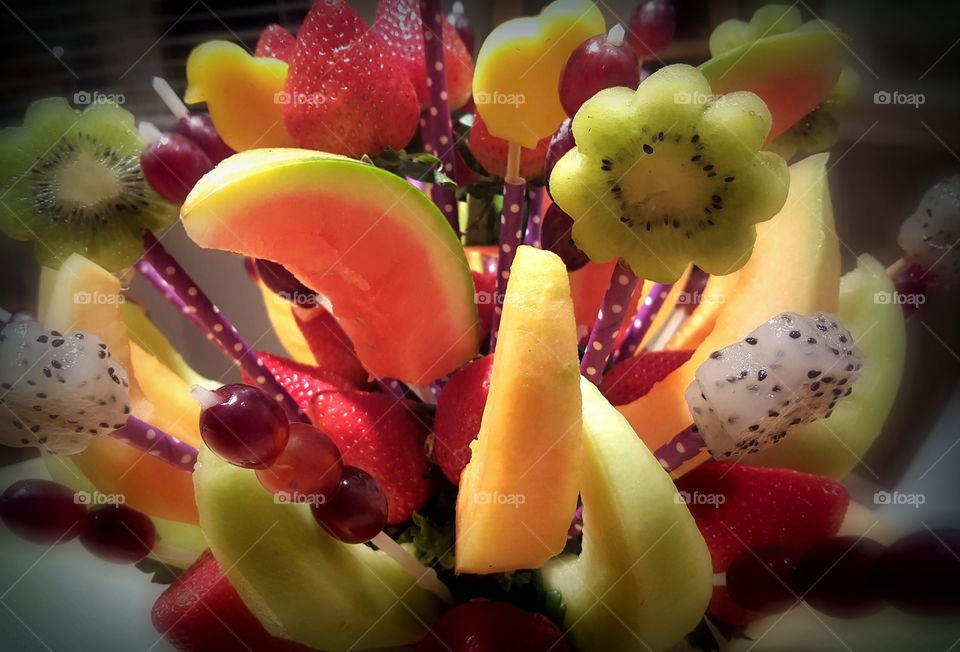 Fruit arrangement