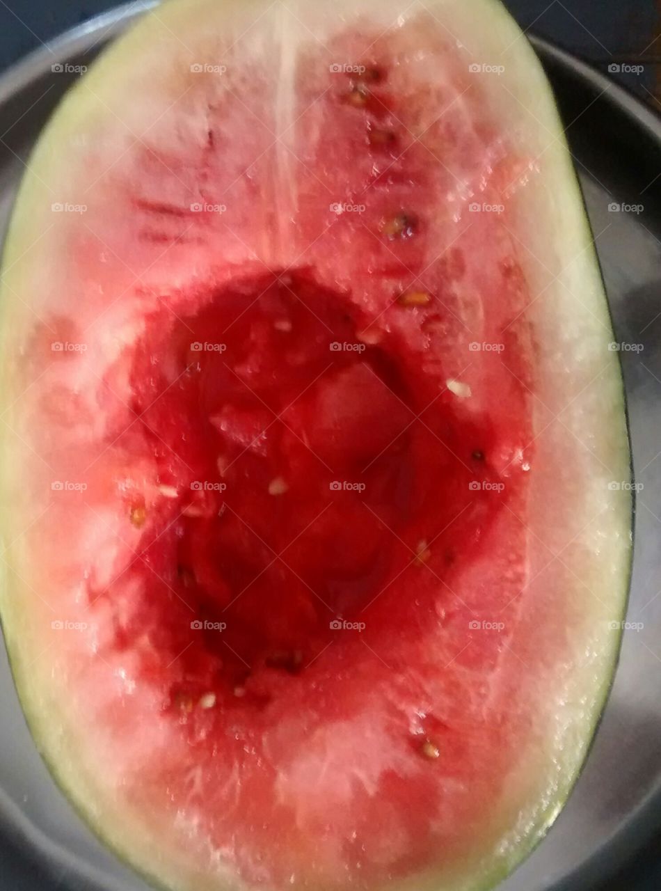 watermelon heart shape