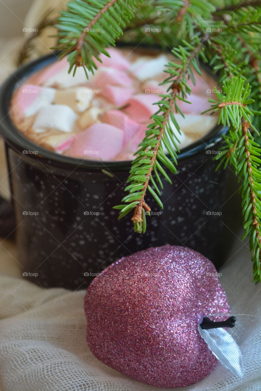 coffee with marshmallows