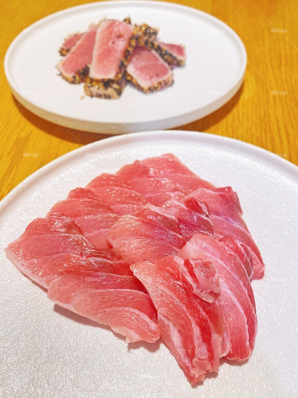 Tuna sashimi