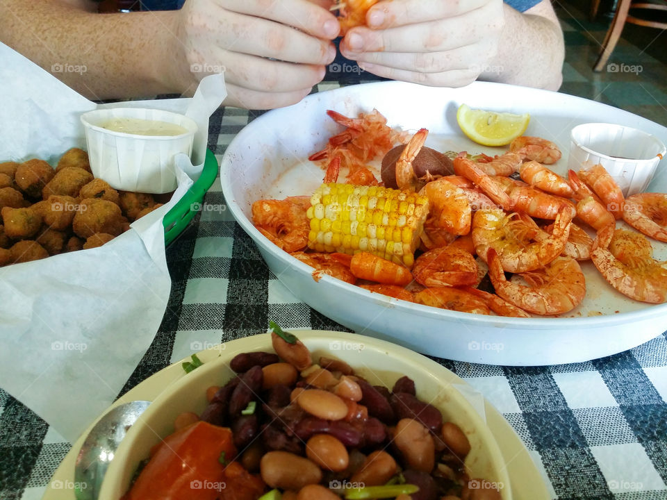 Shrimp Boil with Sides