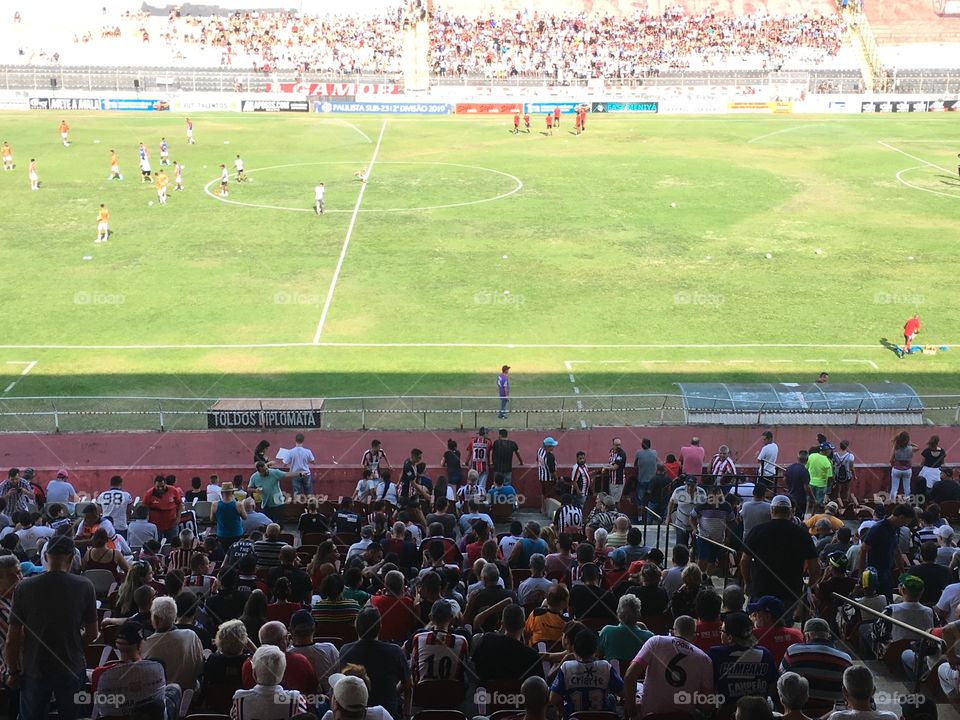 Campeonato Paulista de Futebol - 2a divisão. Jogo do acesso do Paulista de Jundiaí contra o Flamengo de Guarulhos.