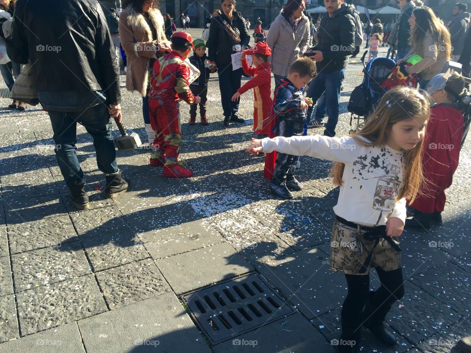 People, Festival, Child, Many, Street