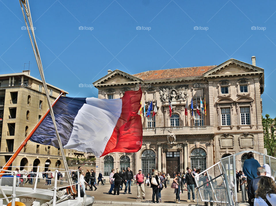 town hall of Marseille (France)