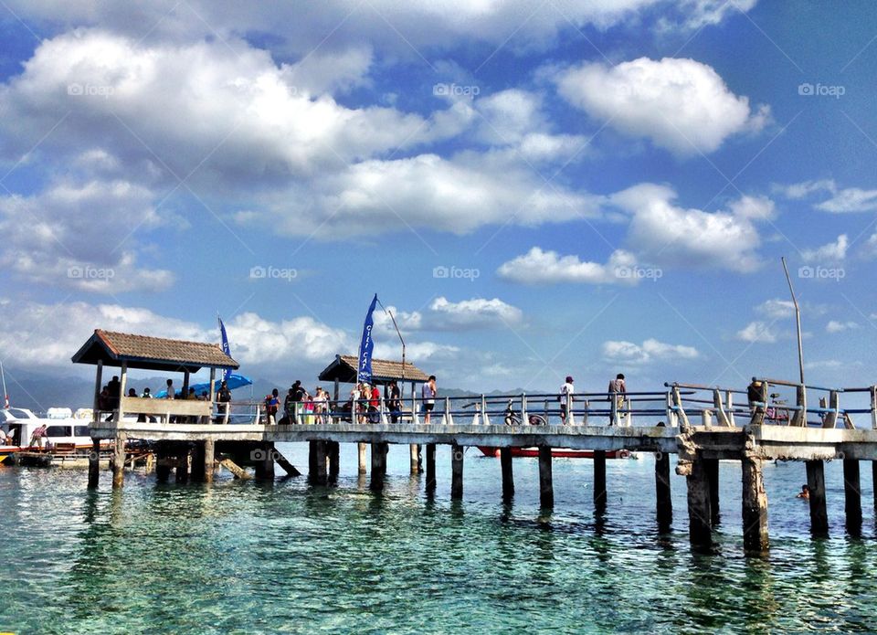 Along the Jetty