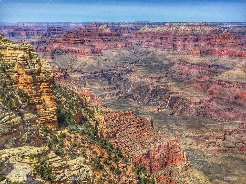 View of grand canyon