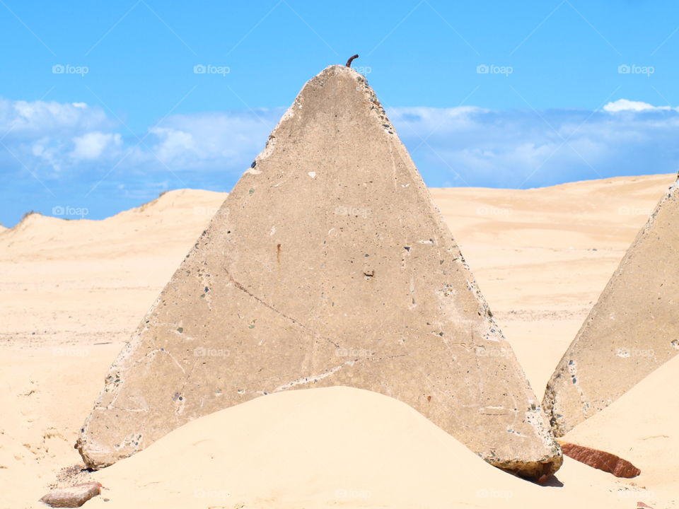 World War 2 tank traps