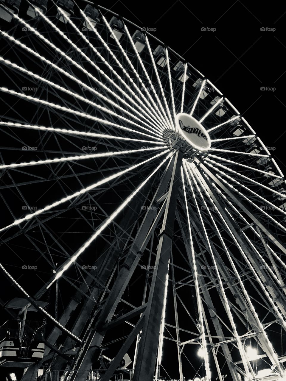 Ferris Wheel. Summer. Jersey Shore. Casino Pier