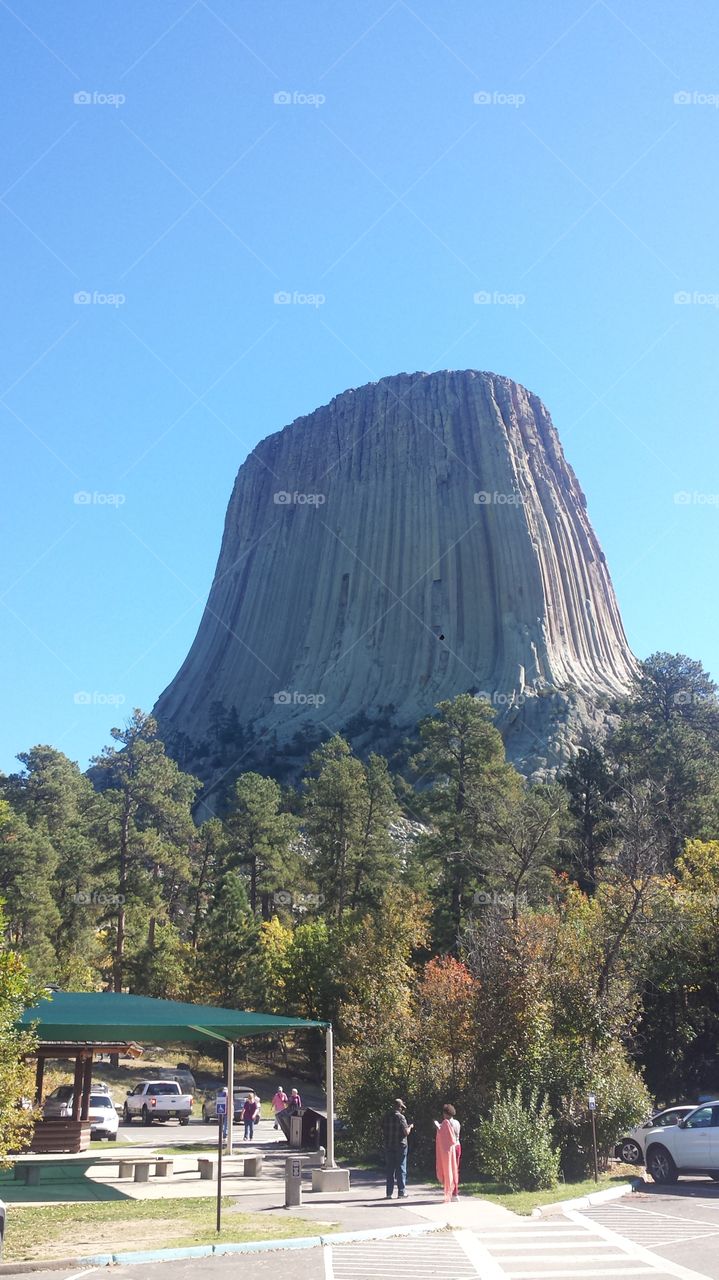 Devil's tower. close encounters of the third kind.