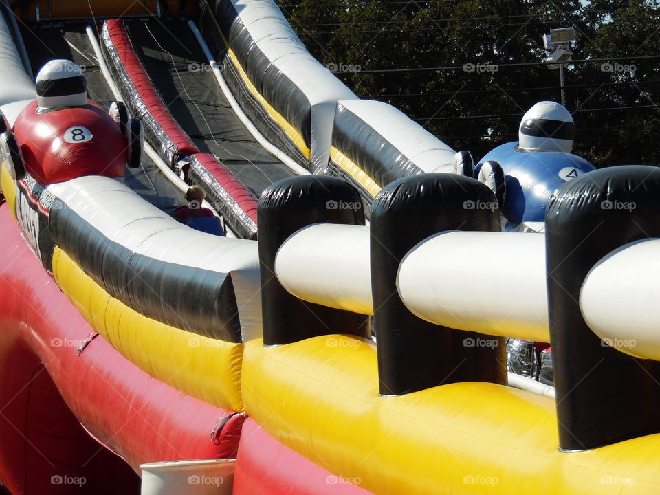 race track. This was a featured attraction at the Oct festival 2015.