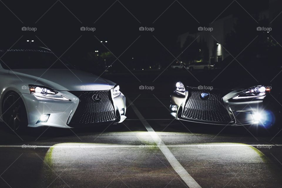 Lexus at Night 