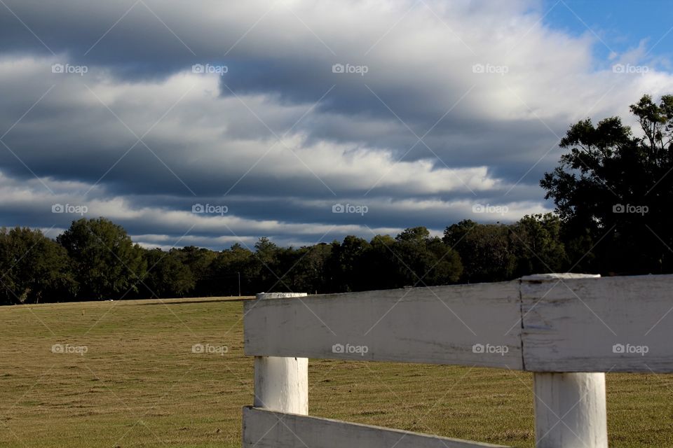 Dark clouds rolling in