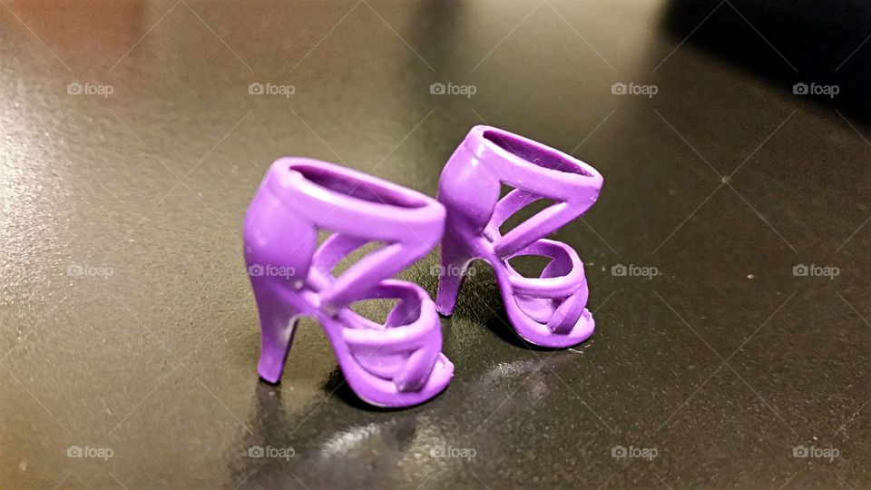 Purple Party Shoes!