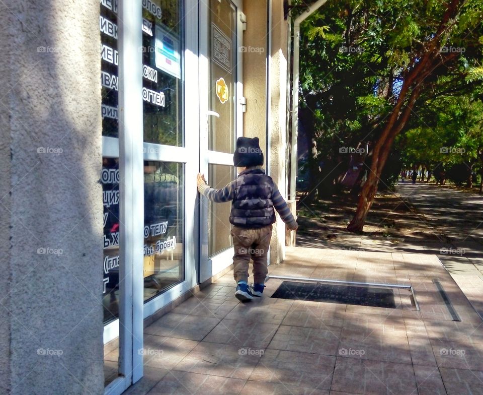 Street, Pavement, City, People, Road