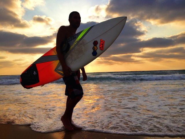 The surfer