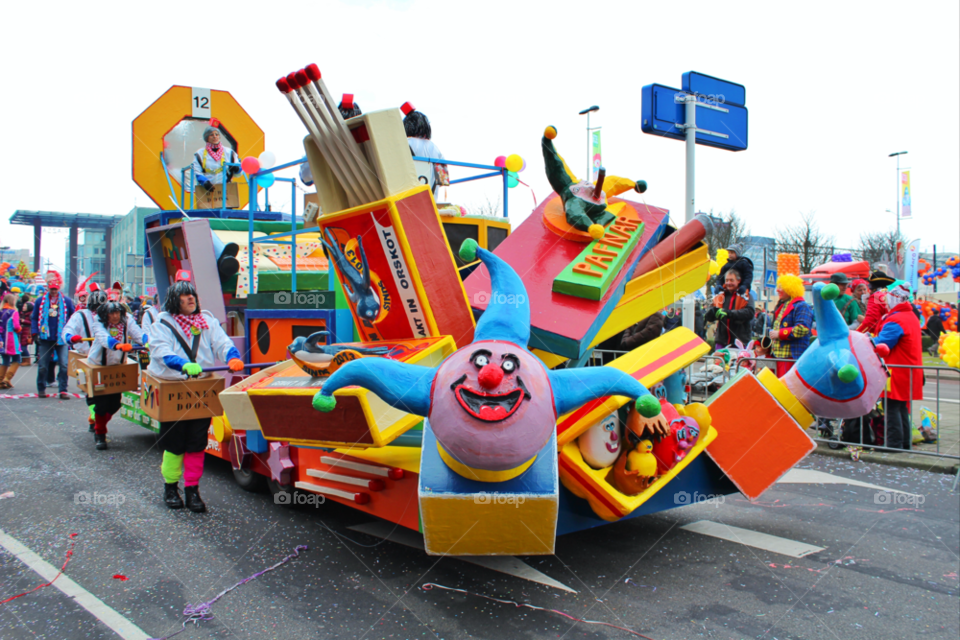 fun festival holland clown by twilite