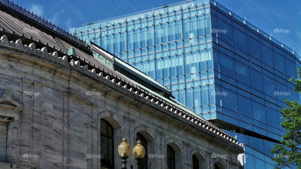 Blue Sky Blue Building