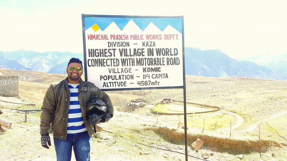 Highest village in world