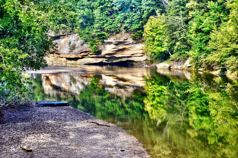 Beautiful turkey run state park. 