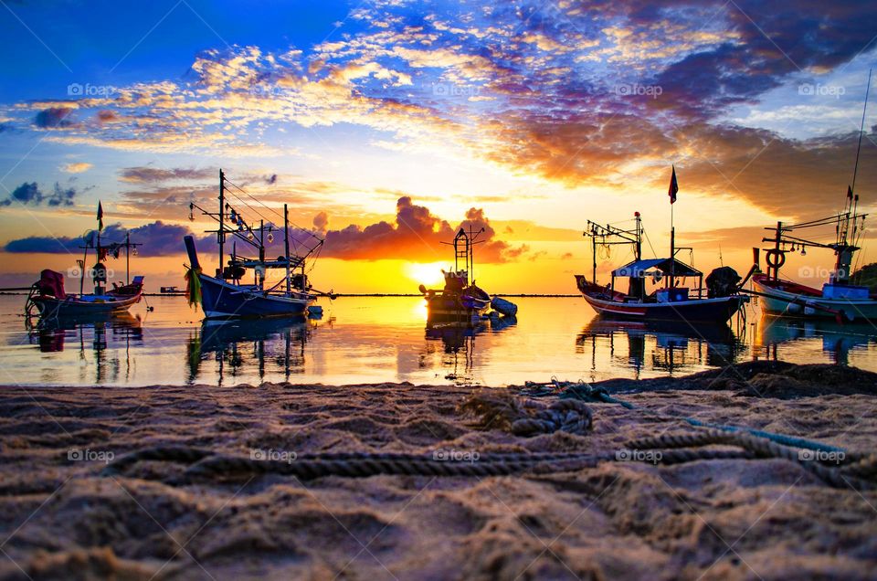 Sunrise in Koh Samui, Thailand