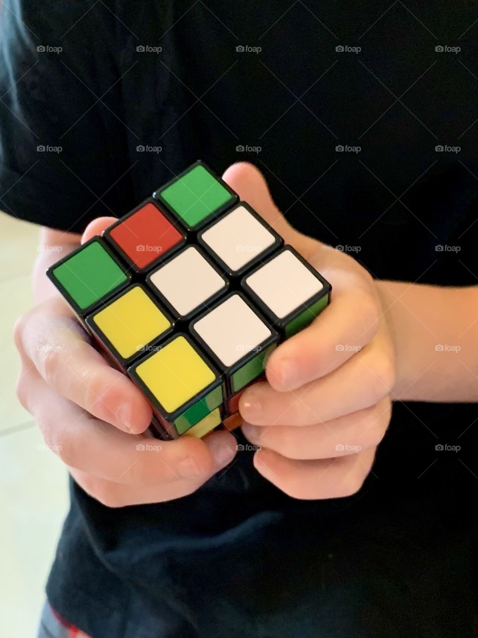  solving a Rubik’s cube