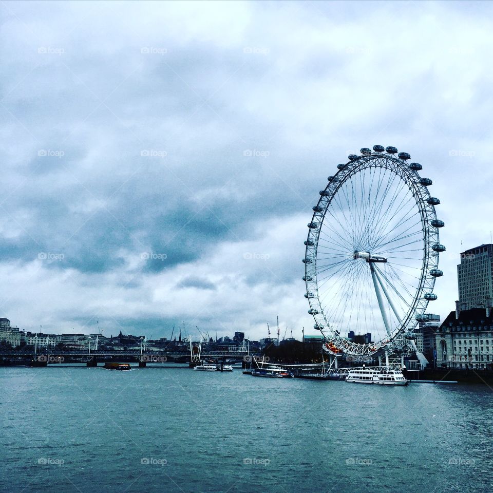 View of london eye