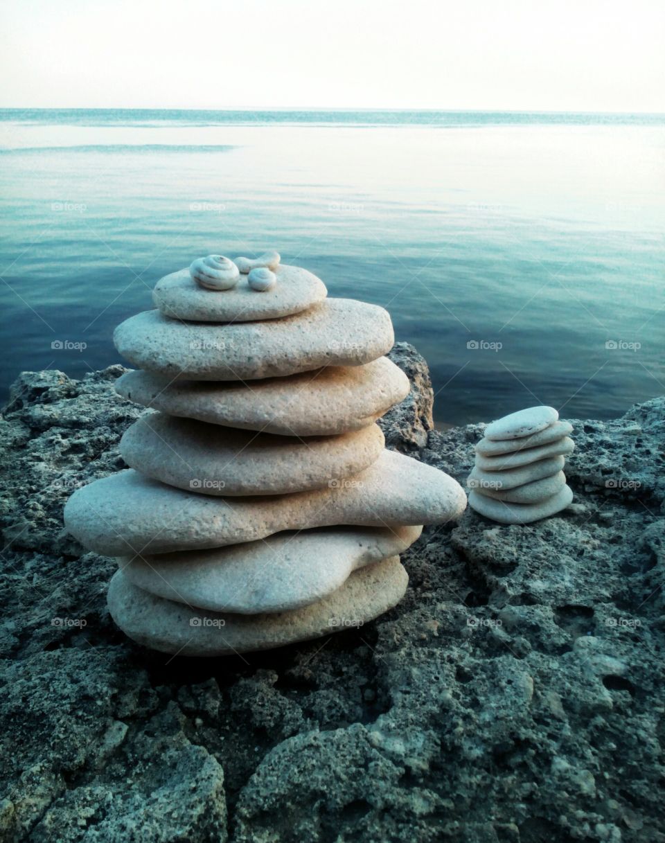 Zen, Balance, Stability, Sea, Beach