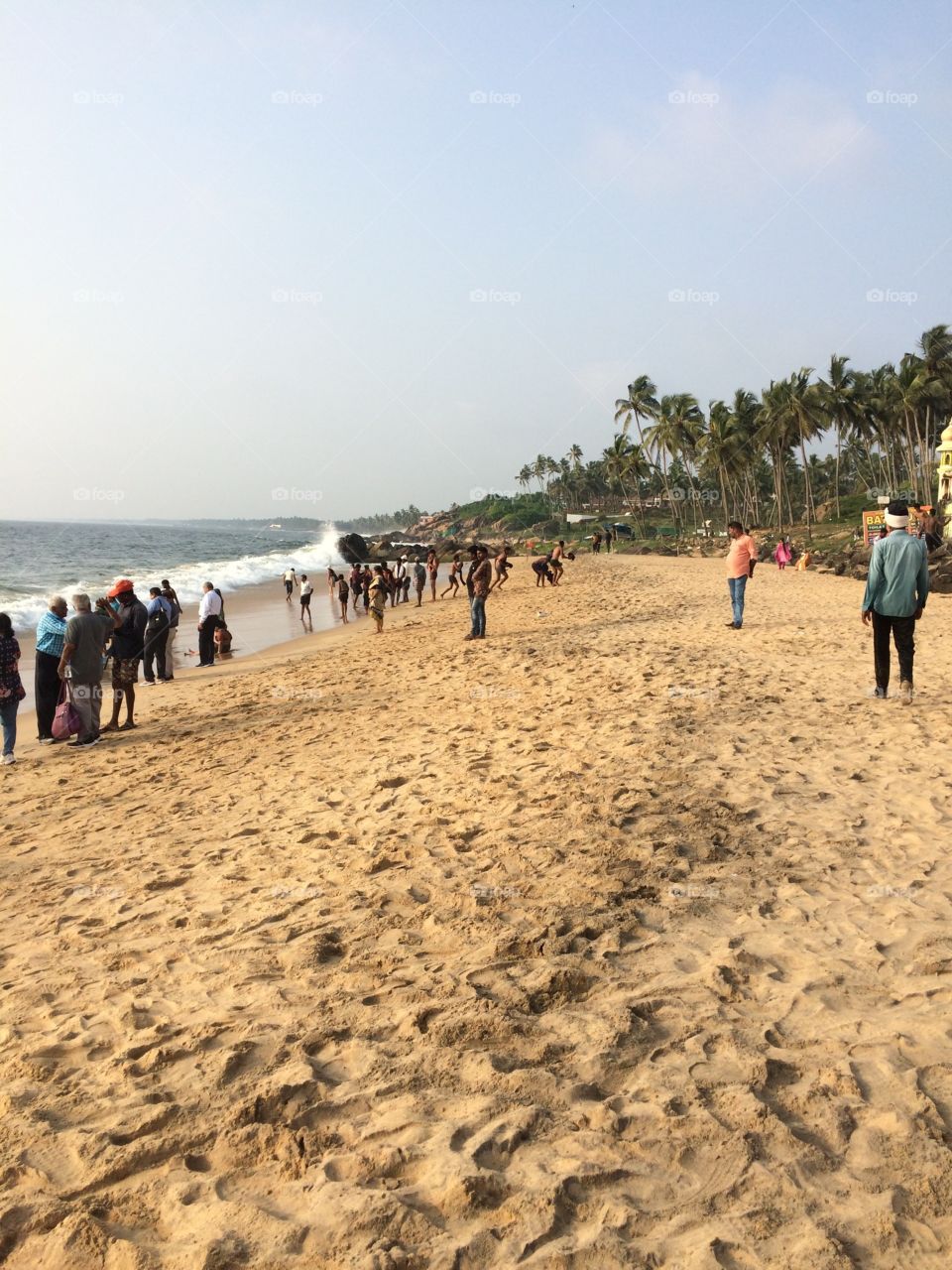 Beach in Kerala - kovalam