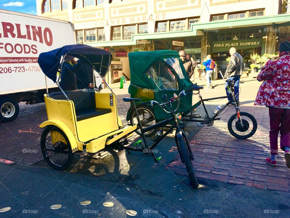 Bike Mopeds, Pike Place Market