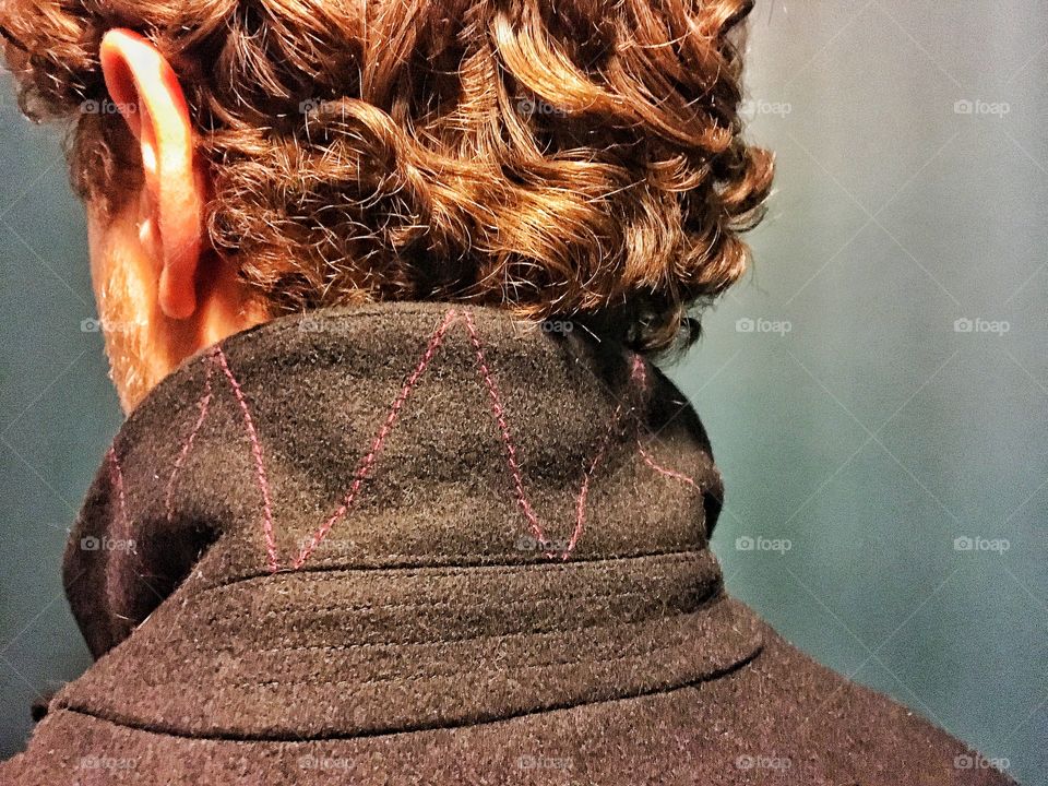 Fashionable jacket collar 