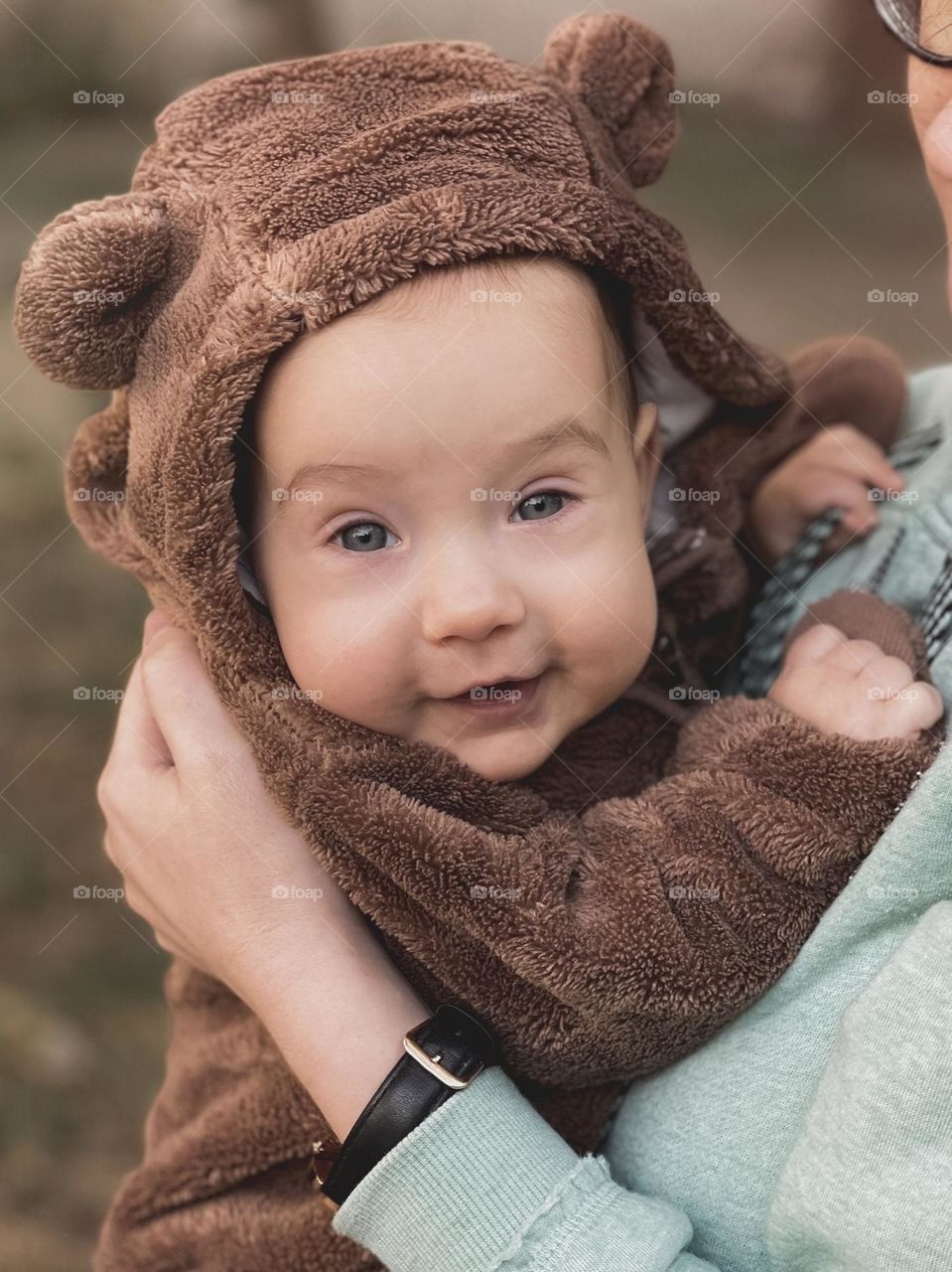 Beautiful baby girl portrait