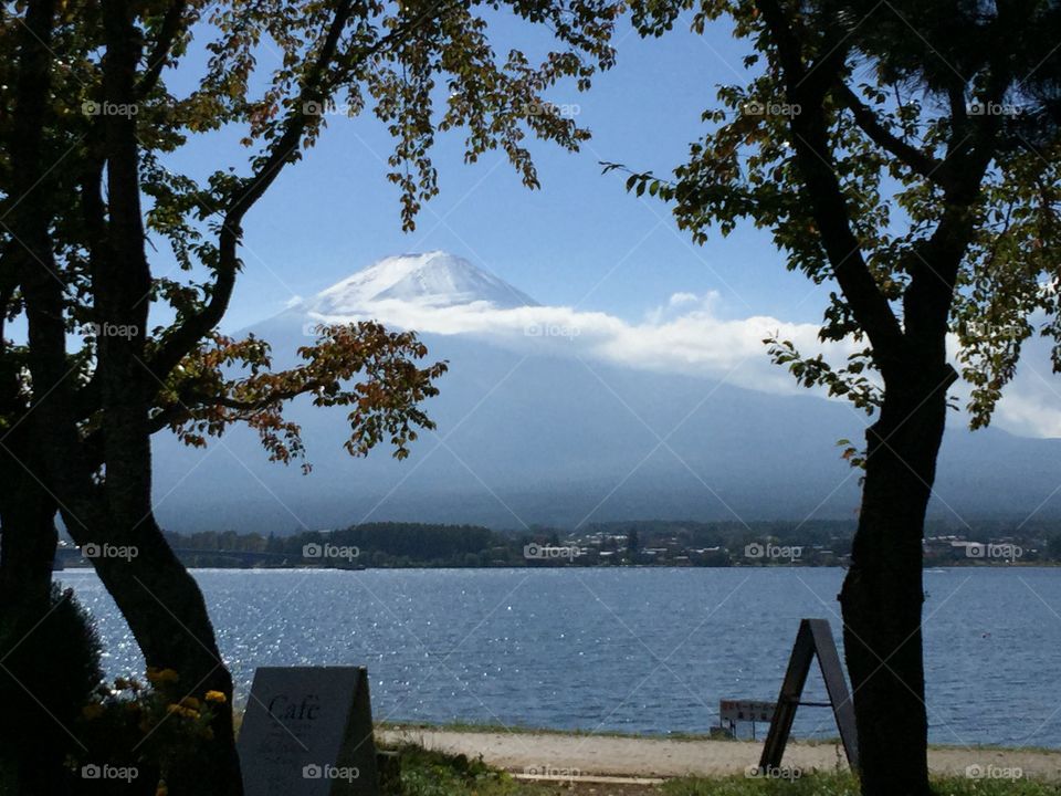 Mt Fuji and Lake Kawaguchi