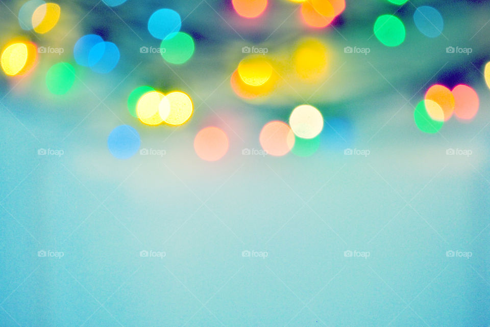 Bokeh lights, blurred lights, beautiful background