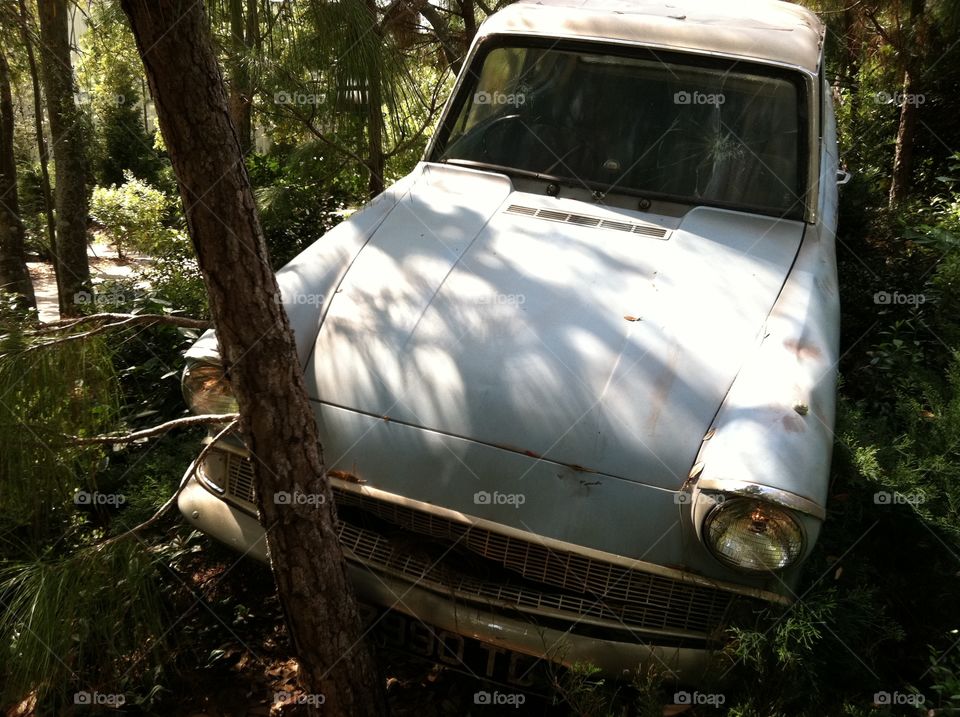 Ford Anglia-Harry Potter Wizarding World at Universal Studios 