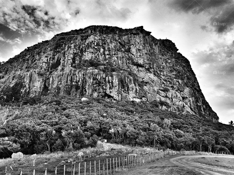 Mungarahu Rock Monochrome