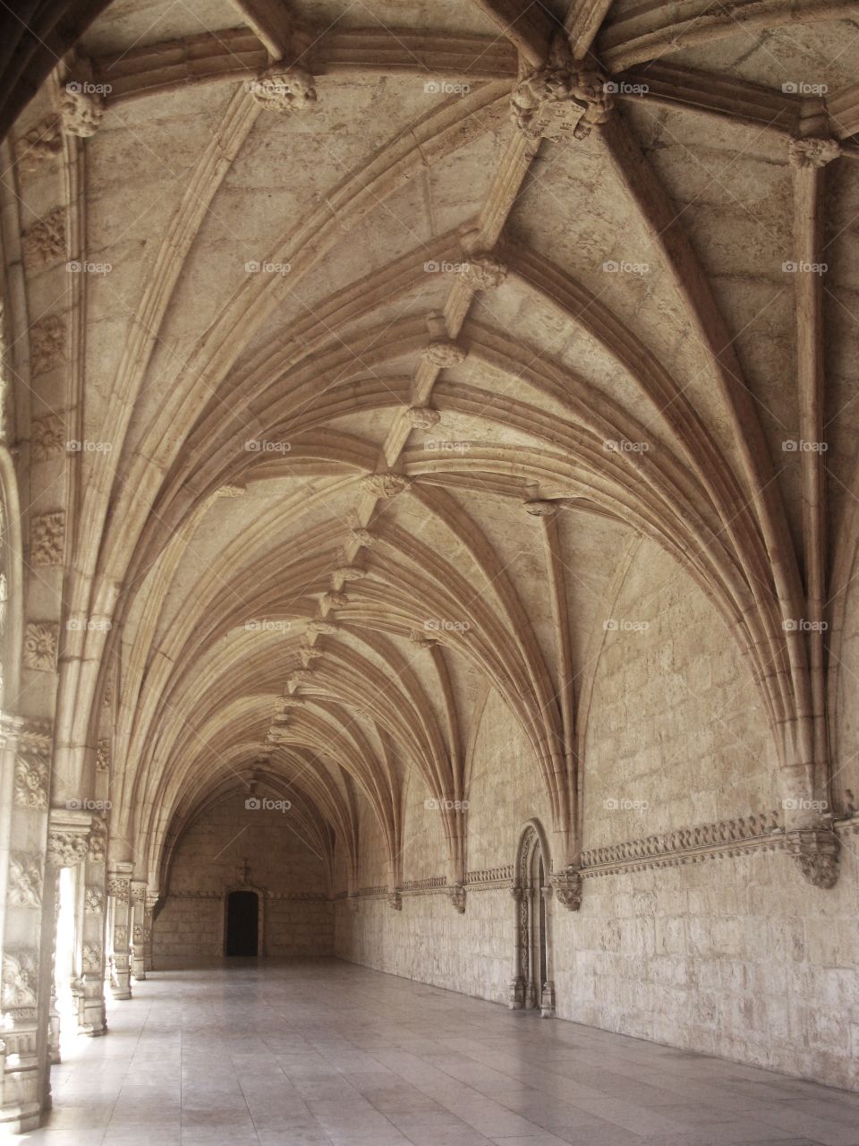 Church Santa Maria in Belem in Portugal