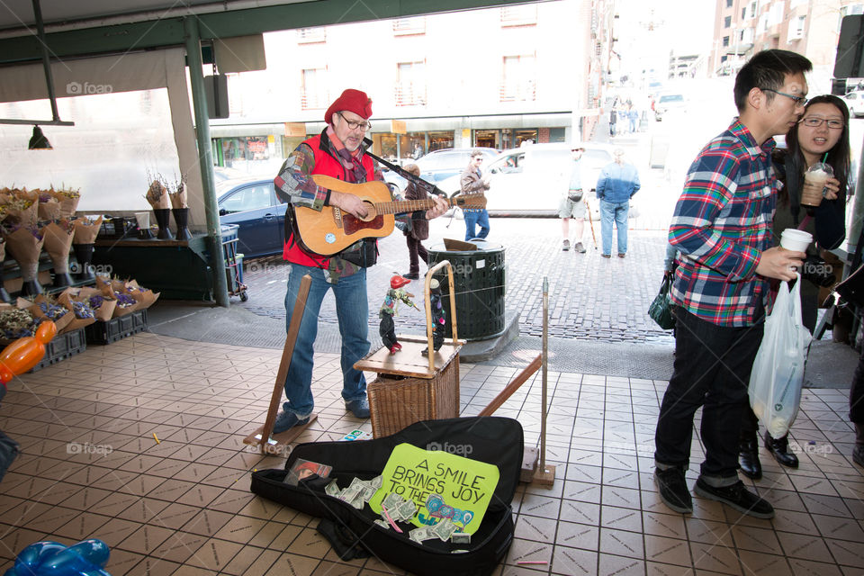 Street musician 