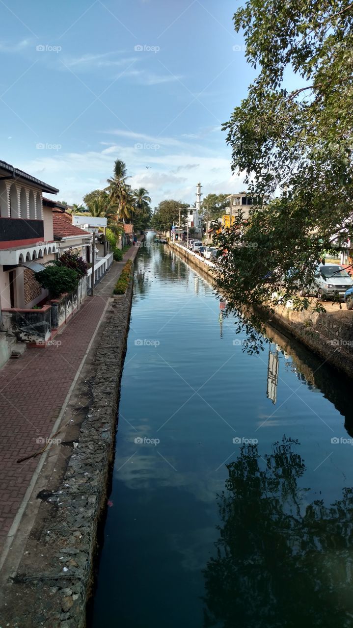 one of the most beautiful canal in negombo Sri Lanka
