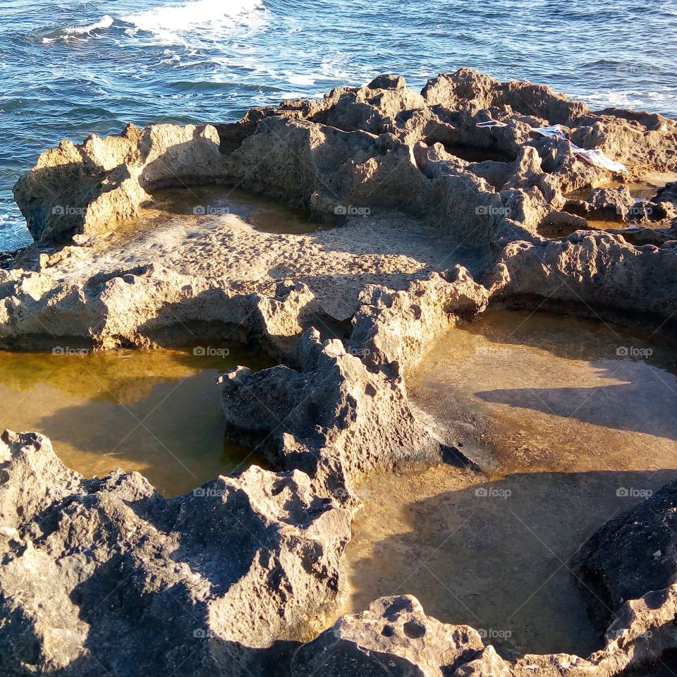 sea stones erosion