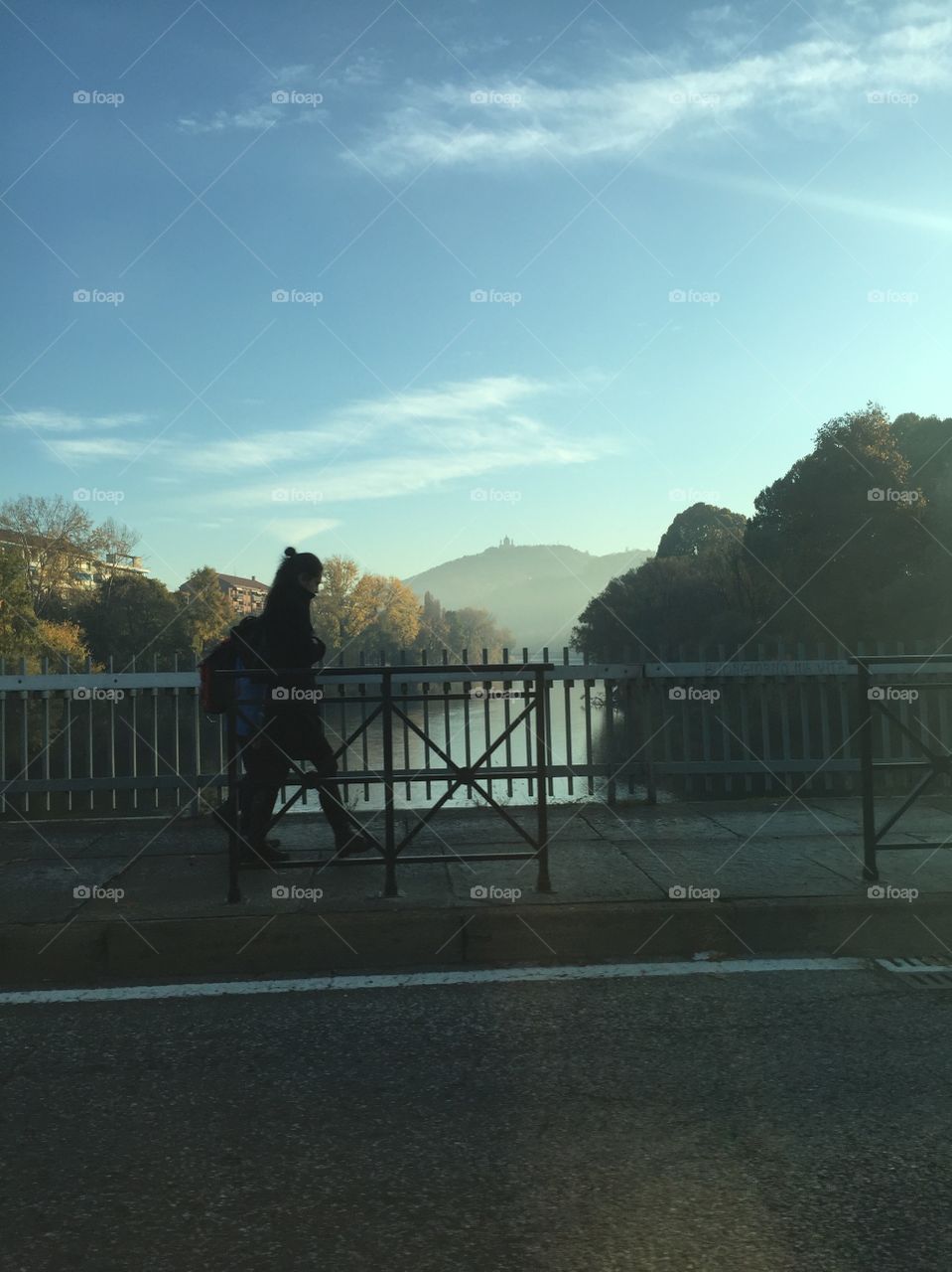 Sunrise in Turi . I'm leaving Italy and Turin and going to live in London. This is the last photo I took in Turin, driving to the airport 