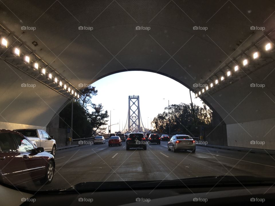 Bay Bridge Tunnel San Francisco 