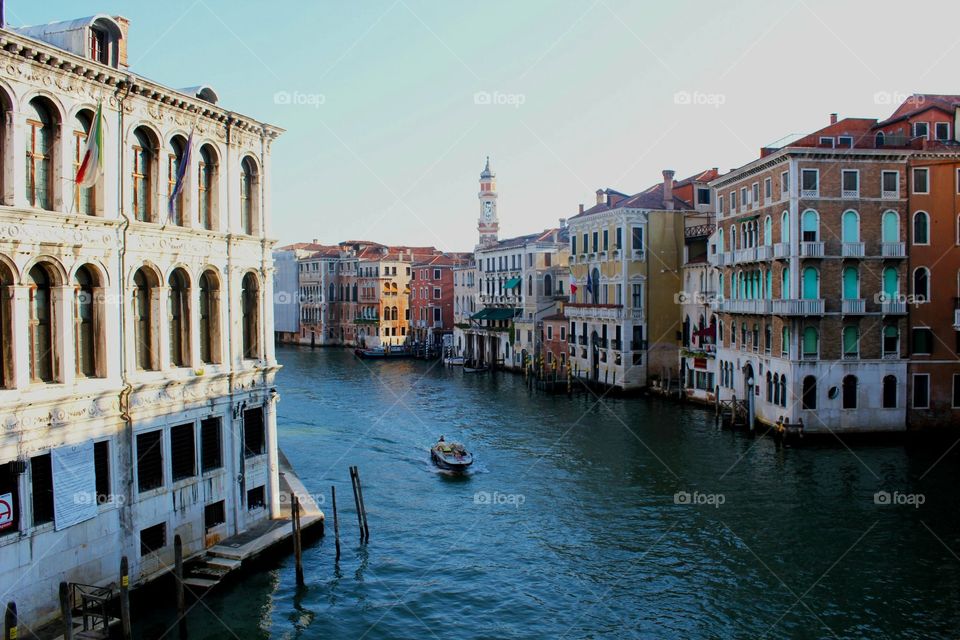 Venetian water canal 