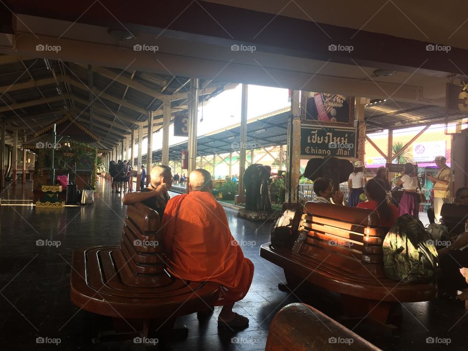 Chiangmai railway station, Chiangmai, Thailand.