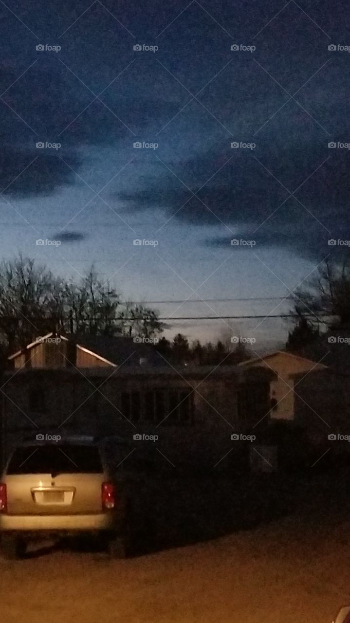 Spring Mid West Sunset