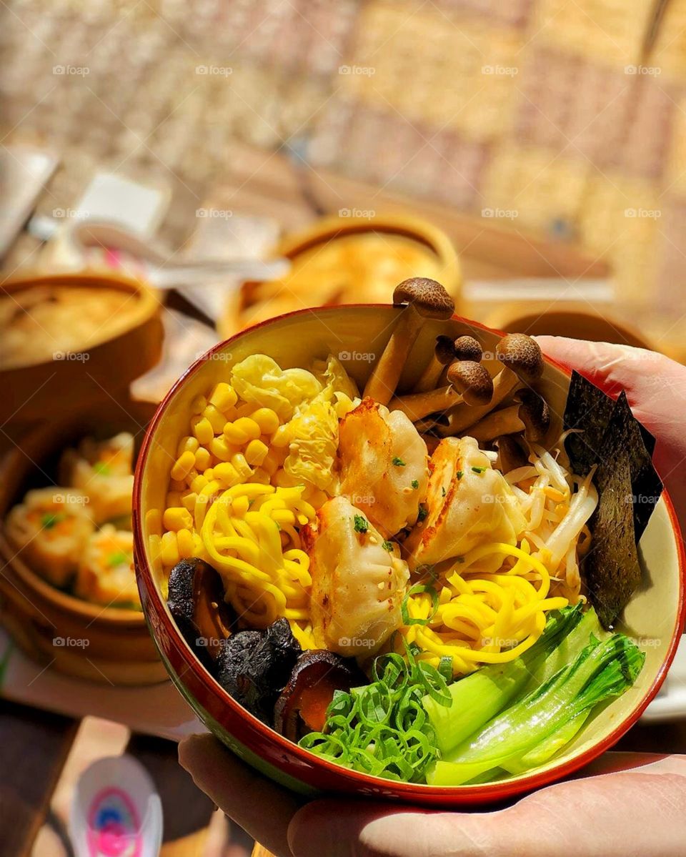 Homemade Chinese for dinner today... Packed with nutrition because you are what you eat, right?