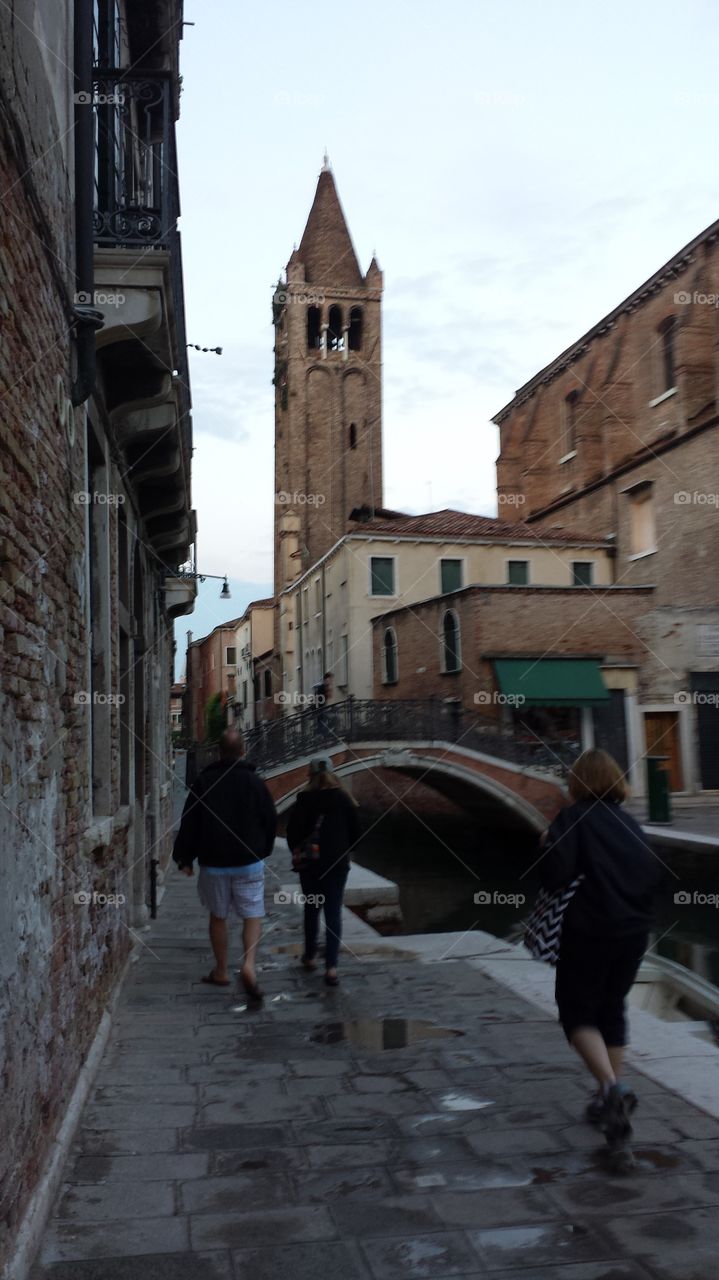 Walking in Venice