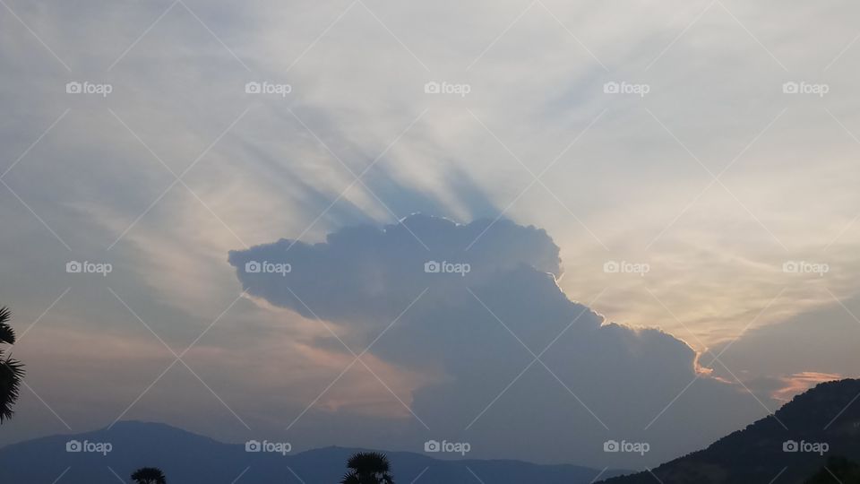 This is sky dog beautyfull and very sunset ....