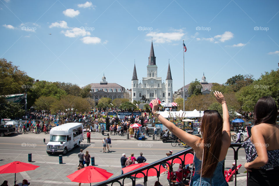 People, City, Street, Group, Festival