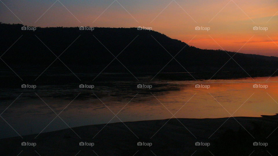 Sunset, Landscape, Dawn, Evening, Lake