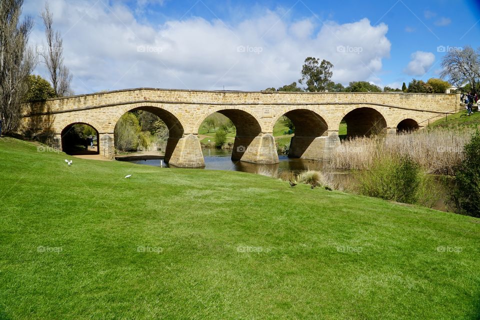Richmond Bridge. Australia’s oldest active bridge. Tasmania